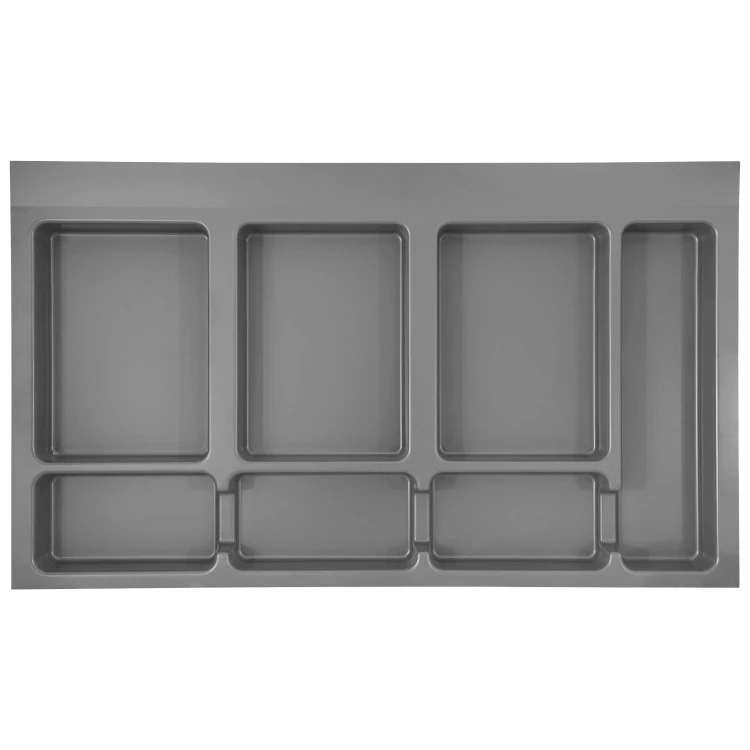 Sortownik śmieci FUTURE CONFIG do szuflady w szafce 90 cm 3 kosze 2x24 + 1x18 litrów wysokość 44/34cm_4