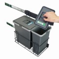 Sortownik śmieci SLIM ANTRACYT Cichy domyk do szafki od 30cm 1x18 litrów 1x8 litrów_3
