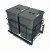 Sortownik Śmieci SQUARE ECO 40 Cichy domyk 2x20 H-41 z mocowaniem frontu meblowego SQE402X20ANTR2_1