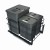 Sortownik Śmieci SQUARE ECO 40 Cichy domyk 1x20 2x8 z mocowaniem frontu meblowego SQE401X202X8ANTR3_3F