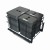 Sortownik Śmieci SQUARE ECO 40 Cichy domyk 1x16 2x8 z mocowaniem frontu meblowego SQE401X162X8ANTR3_1