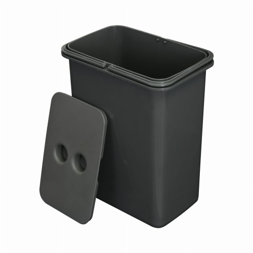 Kosz na śmieci z pokrywą MODERN 8 litrów wysokość 30 cm_1