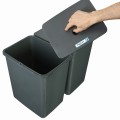 Sortownik śmieci FLEXI do szuflady BLUM w szafce od 45 cm 2x20_3
