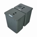 Sortownik śmieci FLEXI do szuflady BLUM w szafce od 45 cm 2x20+filtr_2