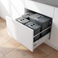 Sortownik śmieci FLEXI do szuflady BLUM w szafce od 50/60 cm 1x20 3x8_1