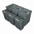 Sortownik śmieci MODERN do szuflady BLUM w szafce 80 90 cm 3x20+filtr+3x8_3