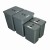 Sortownik śmieci FLEXI do szuflady BLUM w szafce 80/90 cm 2x20 l+2x8 l_2
