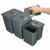 Sortownik śmieci FLEXI do szuflady BLUM w szafce 80/90 cm 2x20 l+2x8 l_3