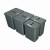 Sortownik śmieci FLEXI do szuflady BLUM w szafce 80/90 cm 2x16 l+2x8 l_2