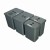 Sortownik śmieci FLEXI do szuflady BLUM w szafce 80/90 cm 2x16+filtr l+2x8 l_2