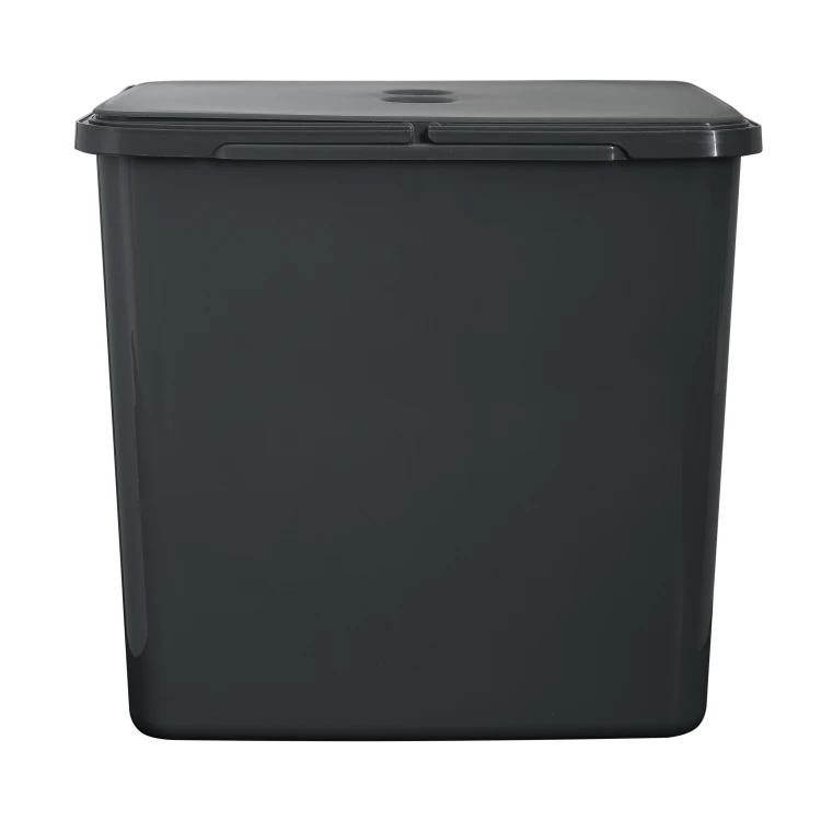 Kosz do segregacji 16 l Flexi BASE – widok szerszego boku pojemnika