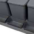 Kuwetki w podstawce Flexi BASE 80 cm – akcesoria kuchenne pod ręką w szufladzie