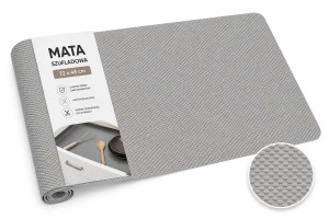 Mata ochronna jasnoszara 72 x 48 cm do szuflady pod sortownik 
