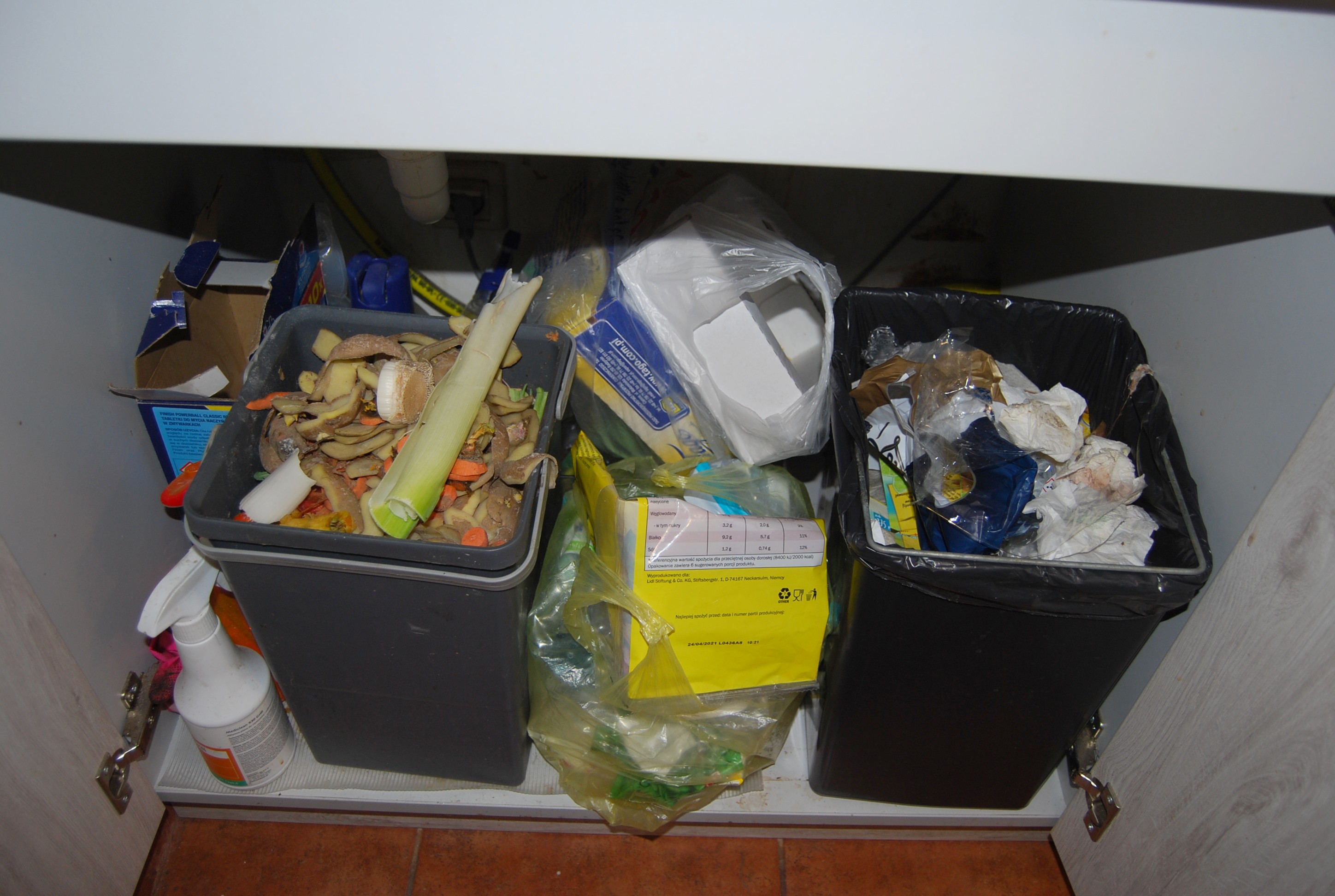 Bałagan bez sortownika